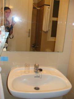 Badezimmer im Hotel Medano