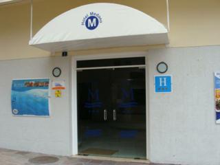Eingang Hotel Medano