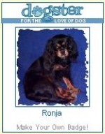 Ronjas Account bei Dogster. Klick & Guck!
